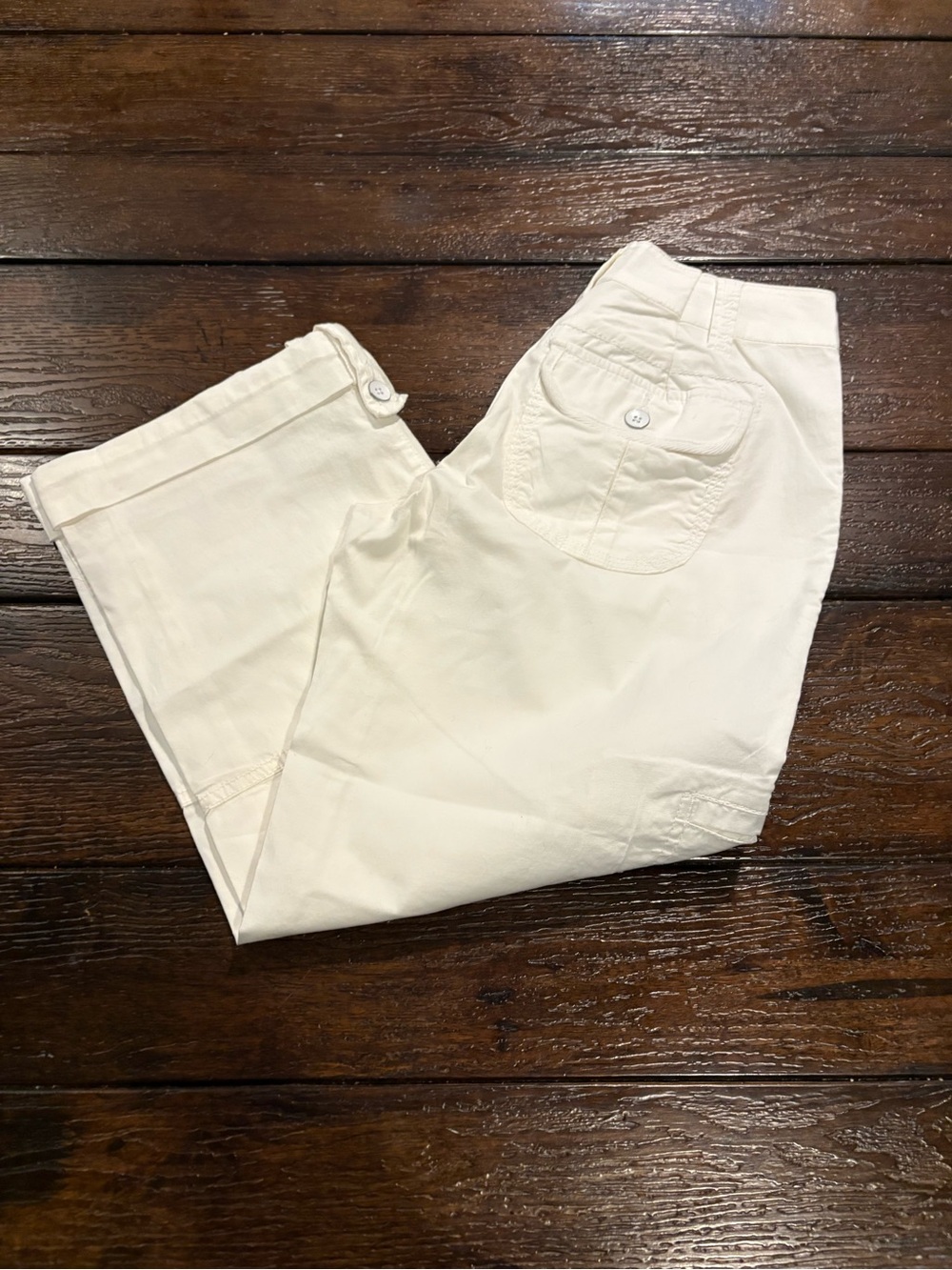 Apt. 9 White Modern Capri Pants